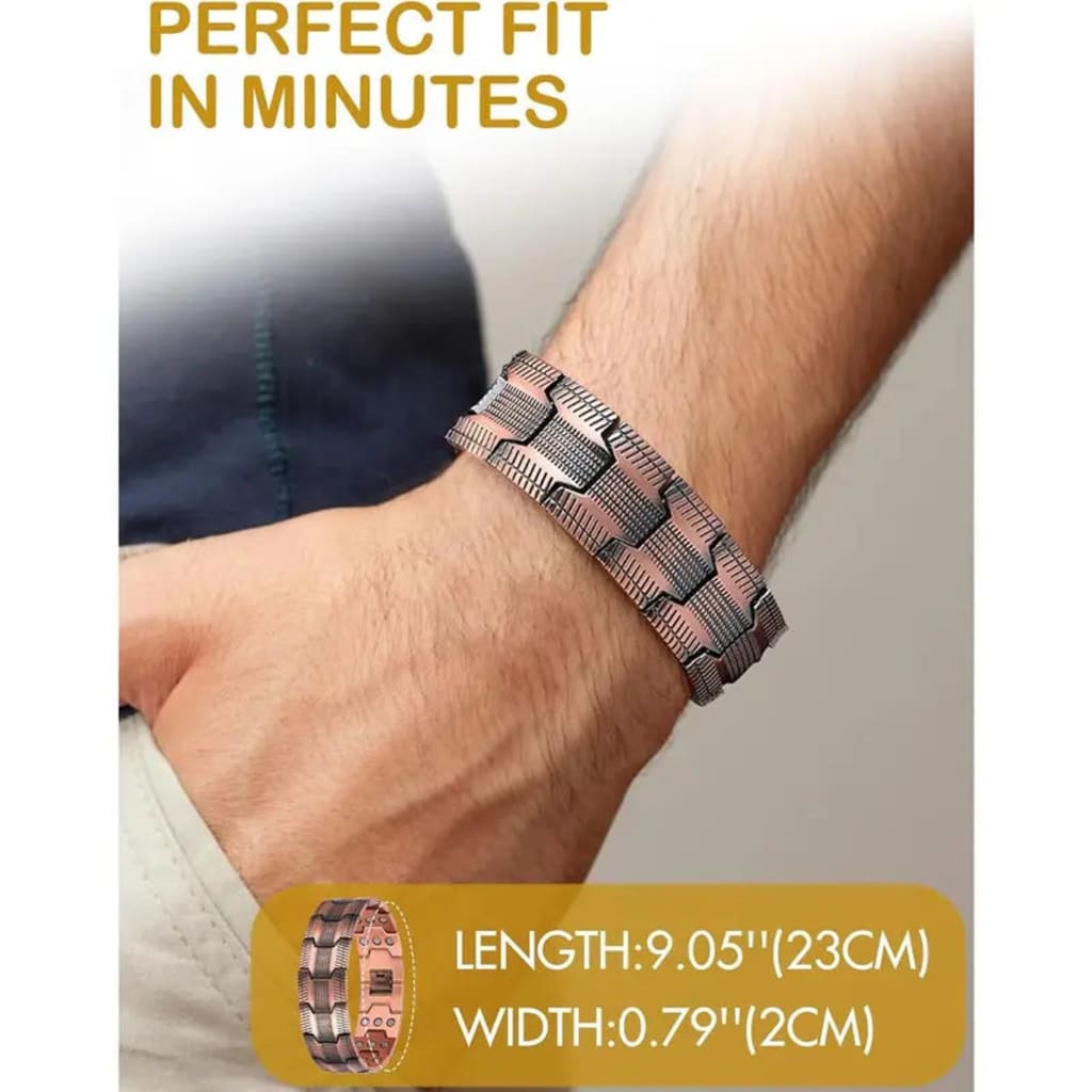MagniHeal™ Copper Magnetic Bracelet - Relive Fatigue